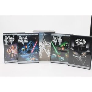 Star Wars Trilogy (DVD, 2004, 4-Disc Set, Widescreen Edition)